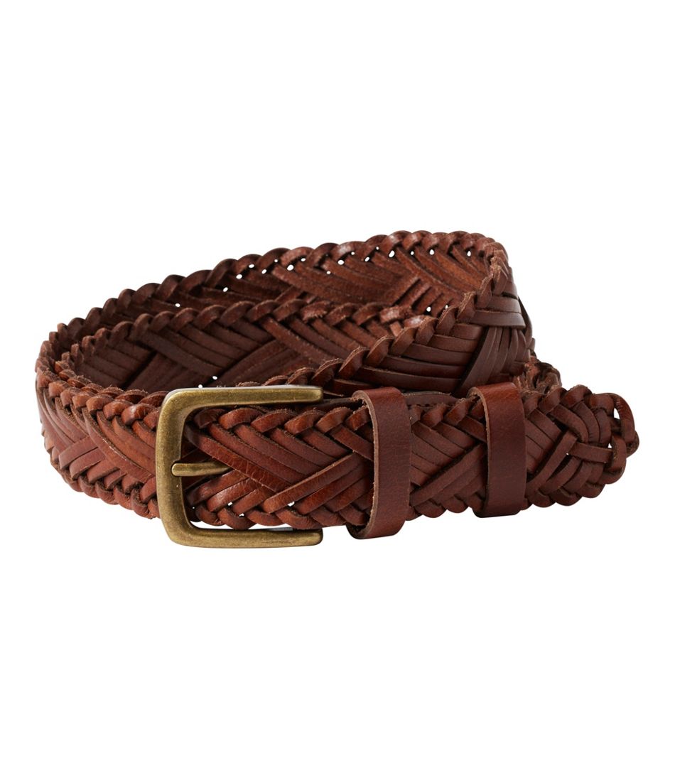 Women's Braided Leather Belt