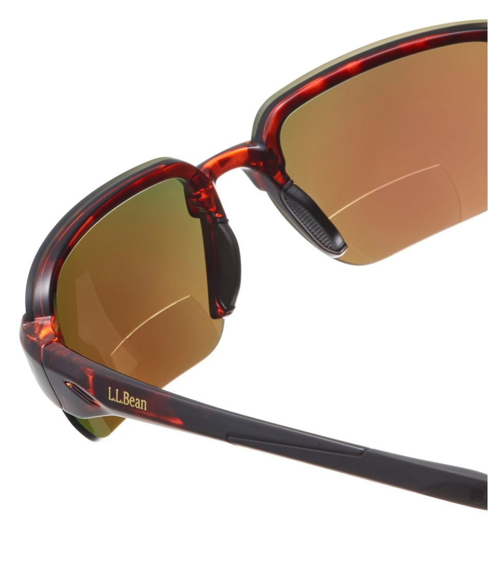 Adults' Polarized Performance BiFocal Rimless Mirror Sunglasses
