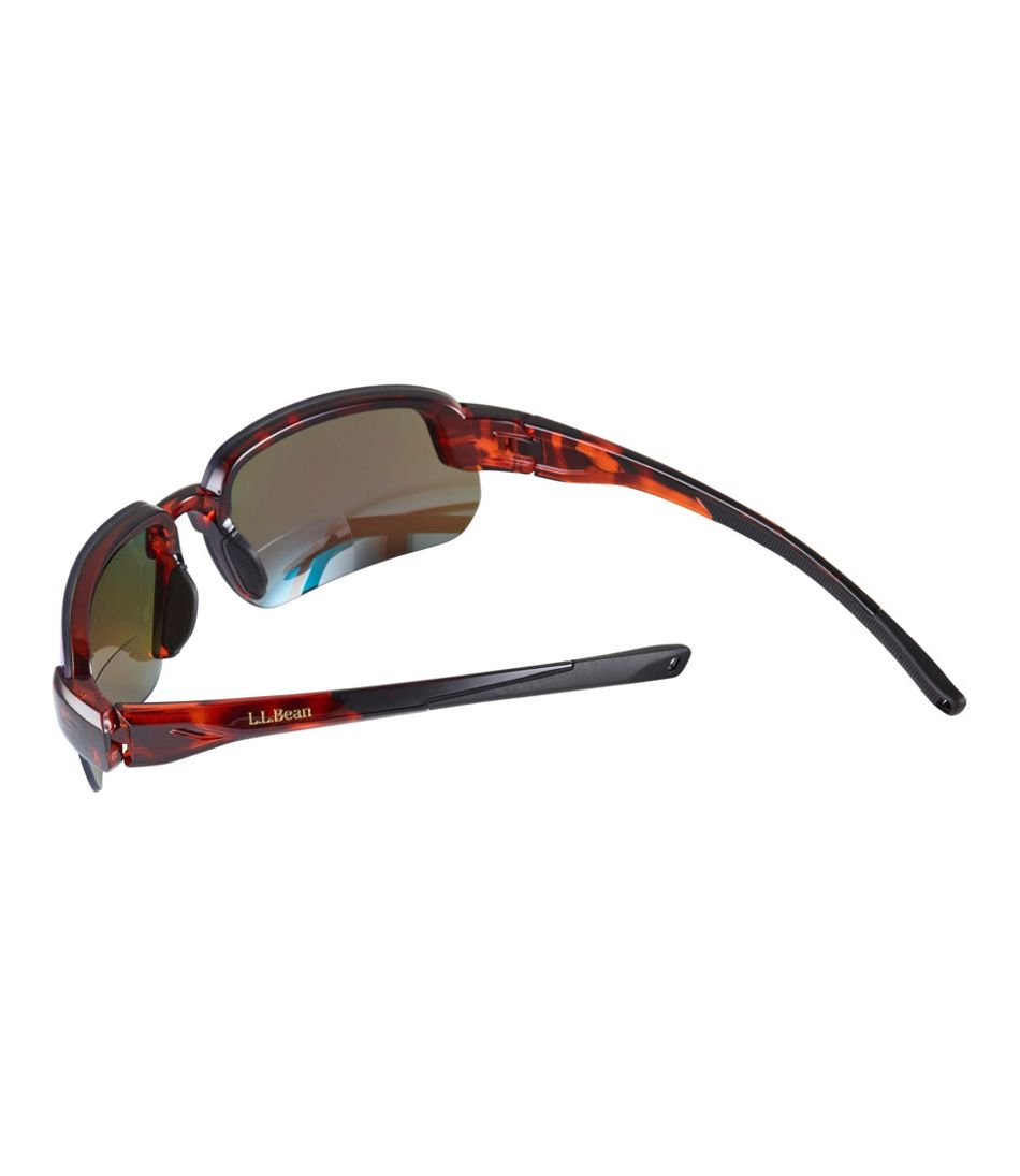 Adults' Polarized Performance BiFocal Rimless Mirror Sunglasses