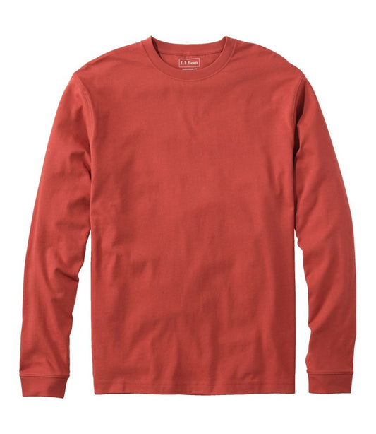 Men's Carefree Unshrinkable Tee, Traditional Fit, Long-Sleeve