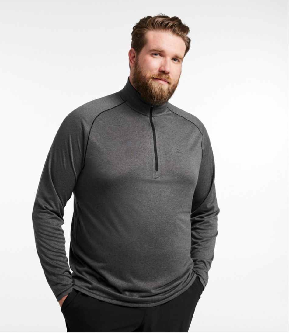 Men's Bean's Access Trail Tee, Quarter-Zip