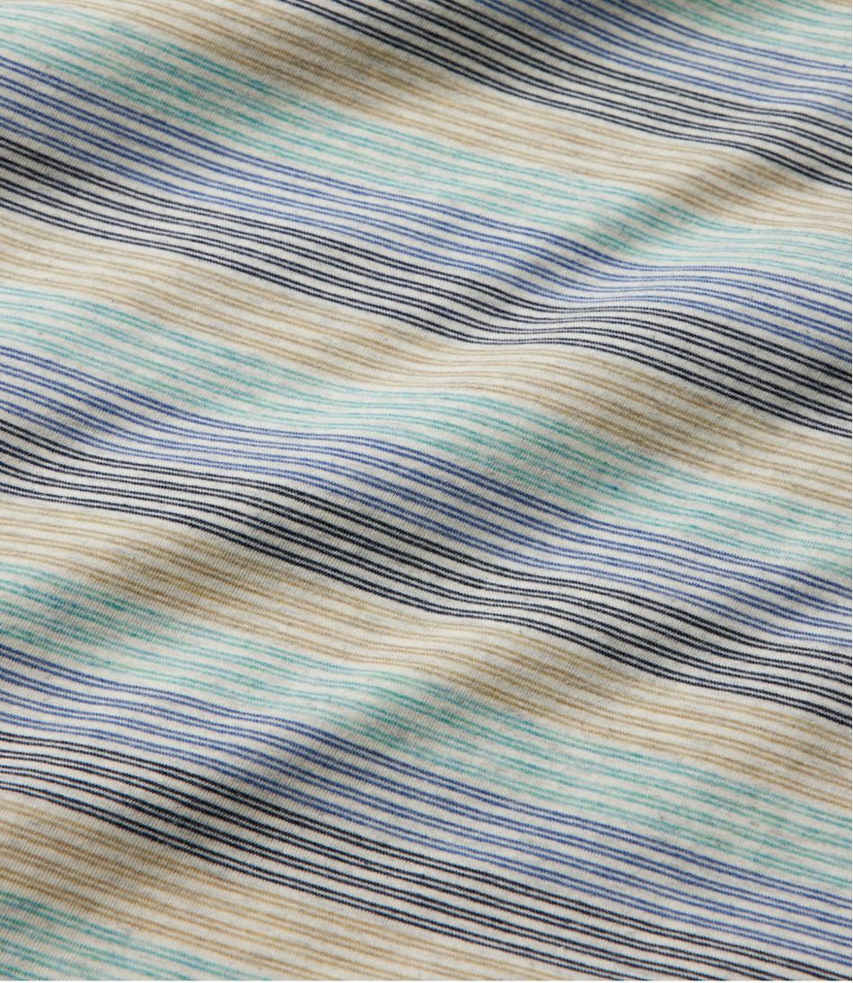 Men's Comfort Stretch Performance® Pima Polo, Short-Sleeve, Stripe