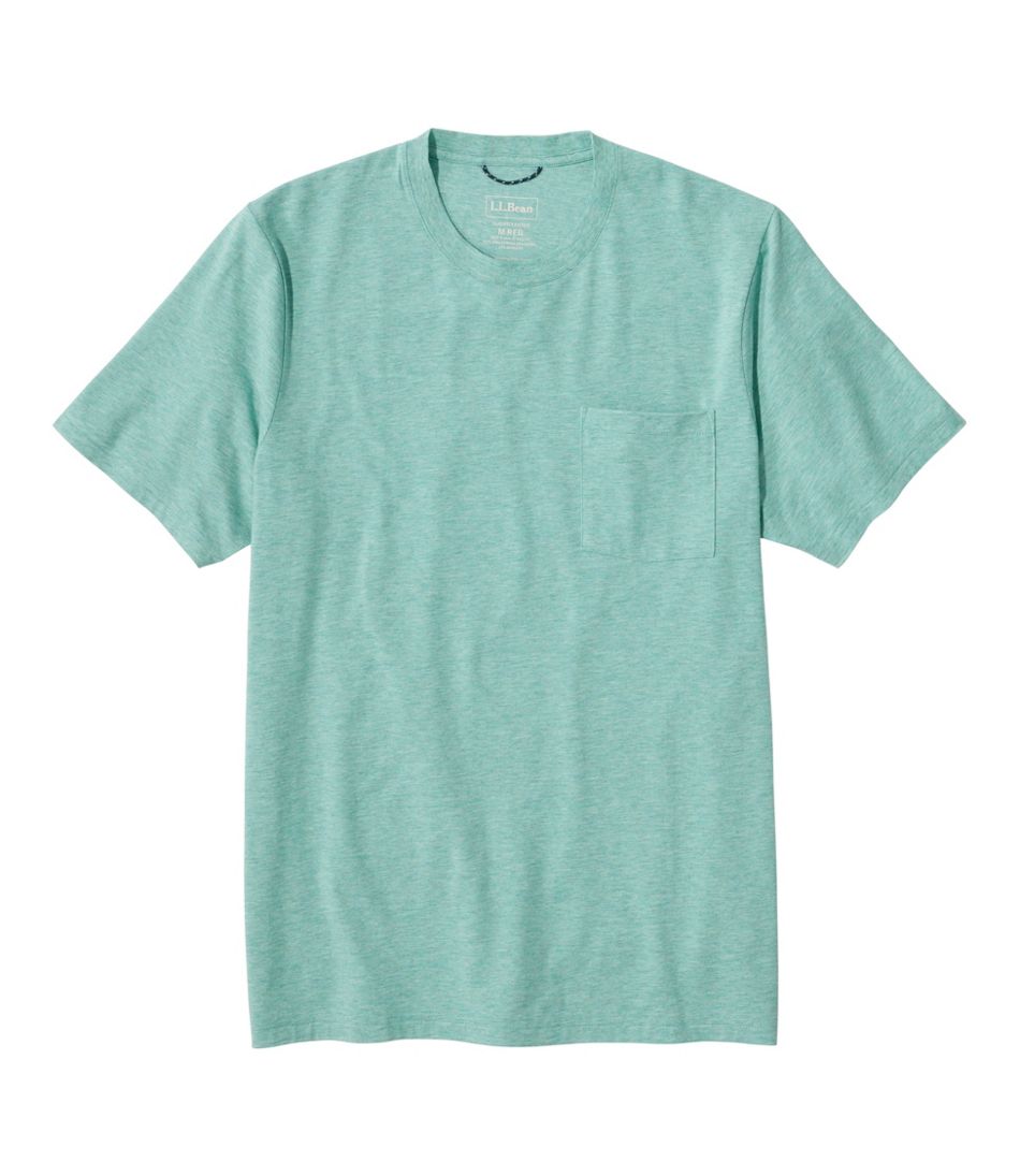 Men's Comfort Stretch Performance® Pima Pocket Tee, Short-Sleeve