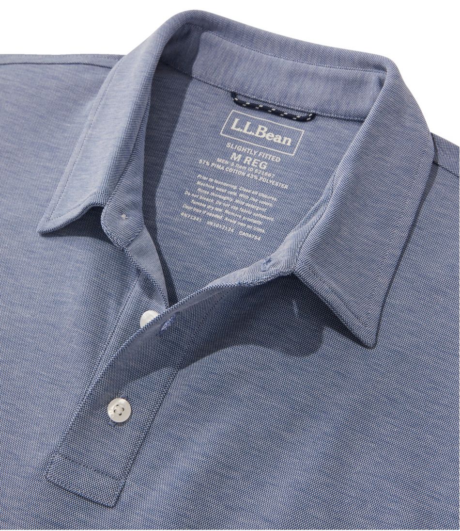 Men's Comfort Stretch Performance® Polo, Short-Sleeve, Slightly Fitted