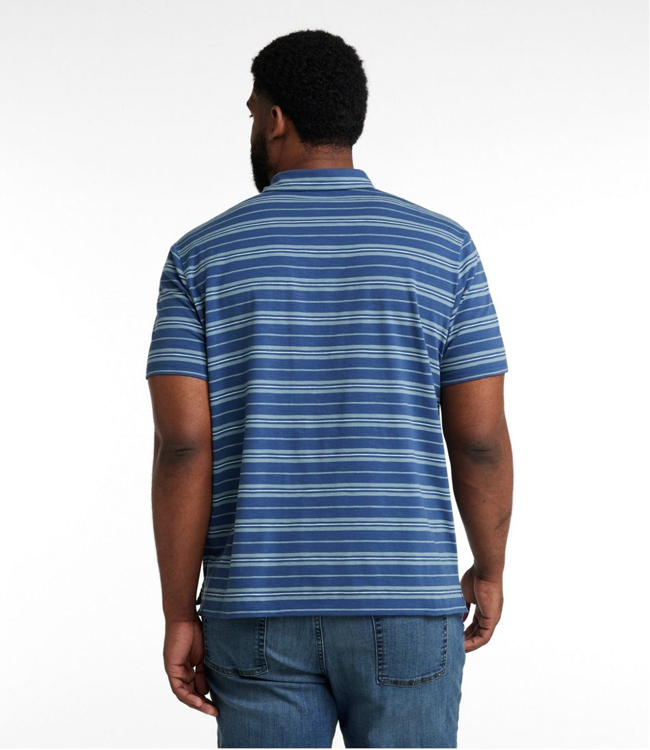 Men's Lakewashed Performance Polo, Short-Sleeve, Stripe