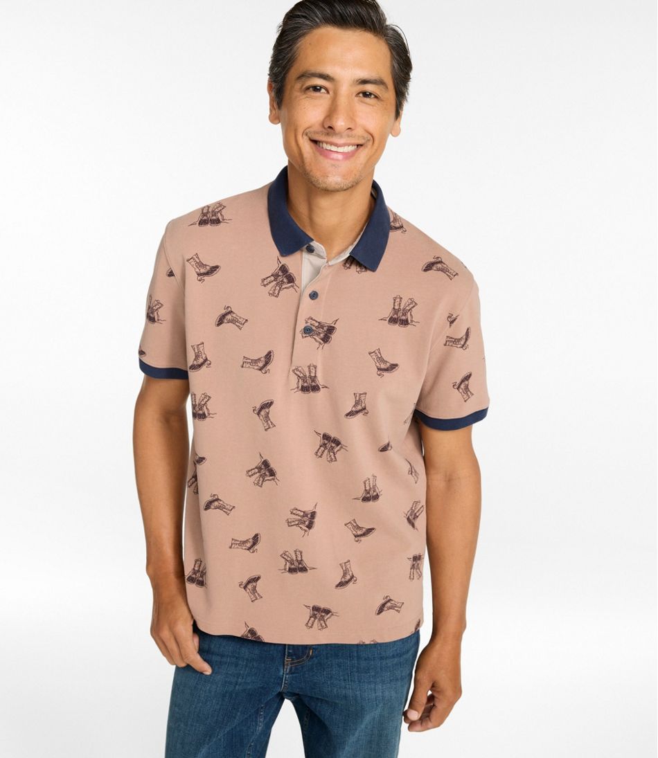 Men's Casco Bay Rugged Polo, Short-Sleeve, Print