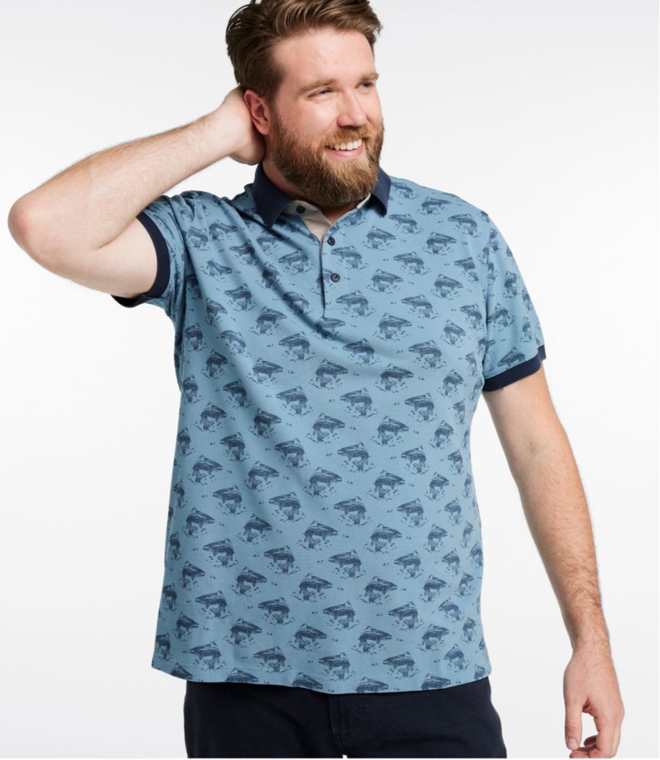 Men's Casco Bay Rugged Polo, Short-Sleeve, Print
