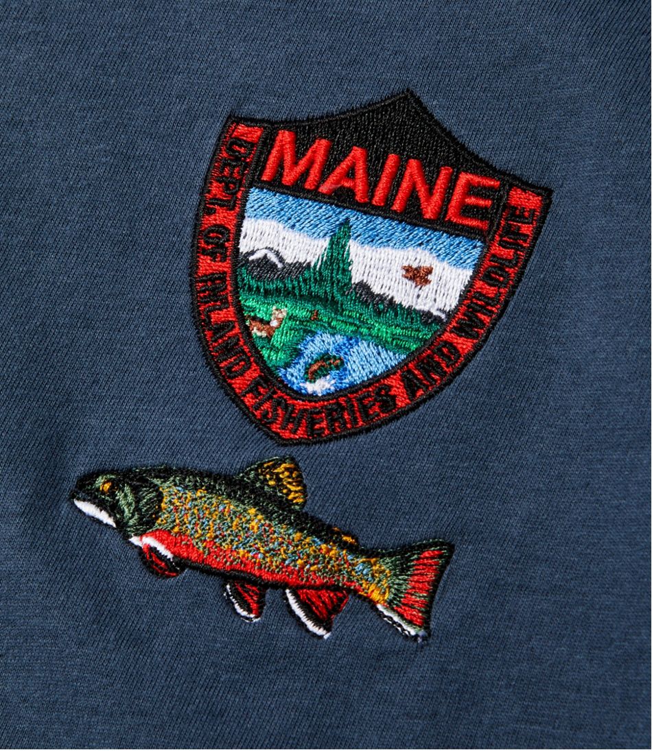 Men's MIF&W Tee, Short-Sleeve Brook Trout