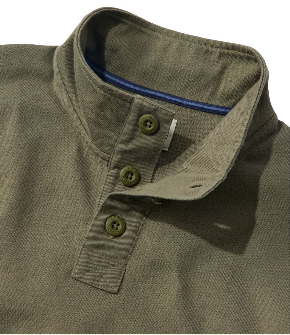 Men's Bean's Vintage Soft Rugby, Mockneck