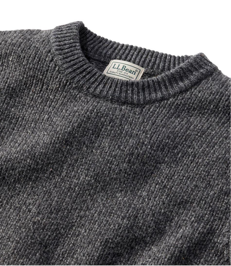 Men's Bean's Classic Ragg Wool Sweater, Crewneck