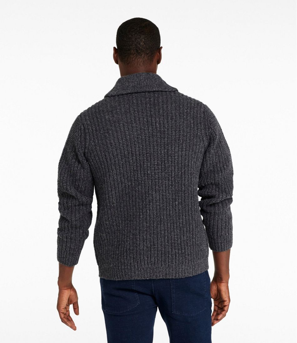Men's Classic Ragg Wool Sweater, Cardigan
