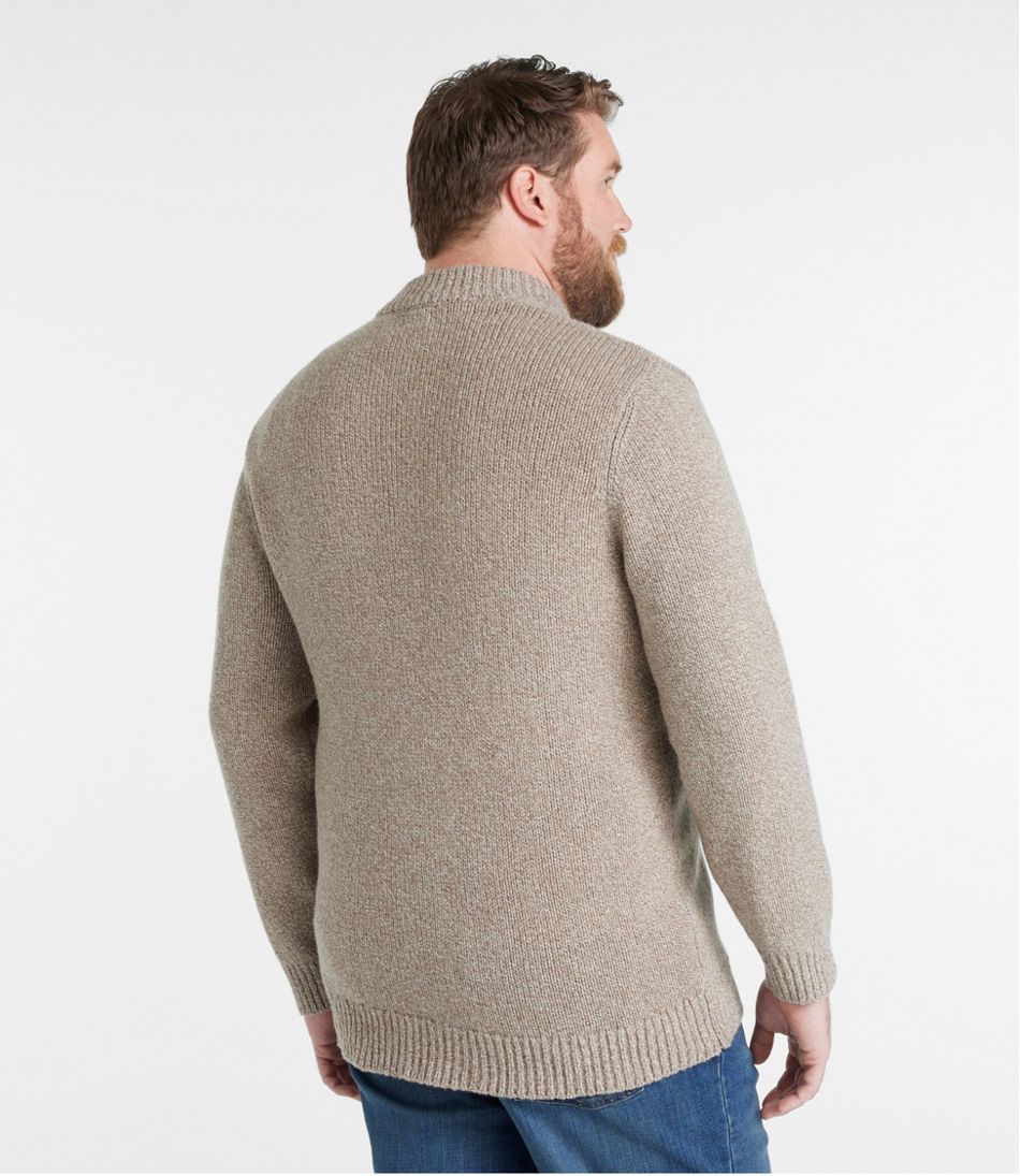 Men's Classic Ragg Wool Sweater, Henley