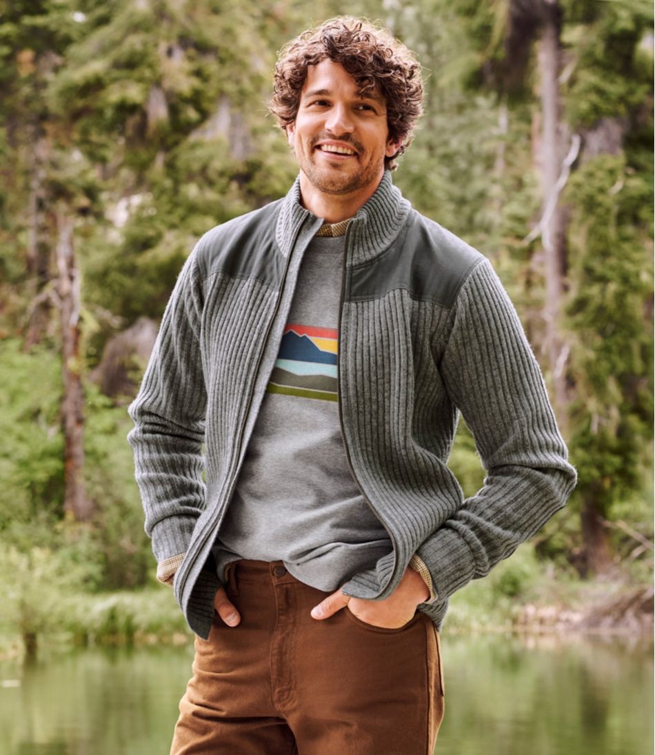 Men's Commando Sweater, Full-Zip