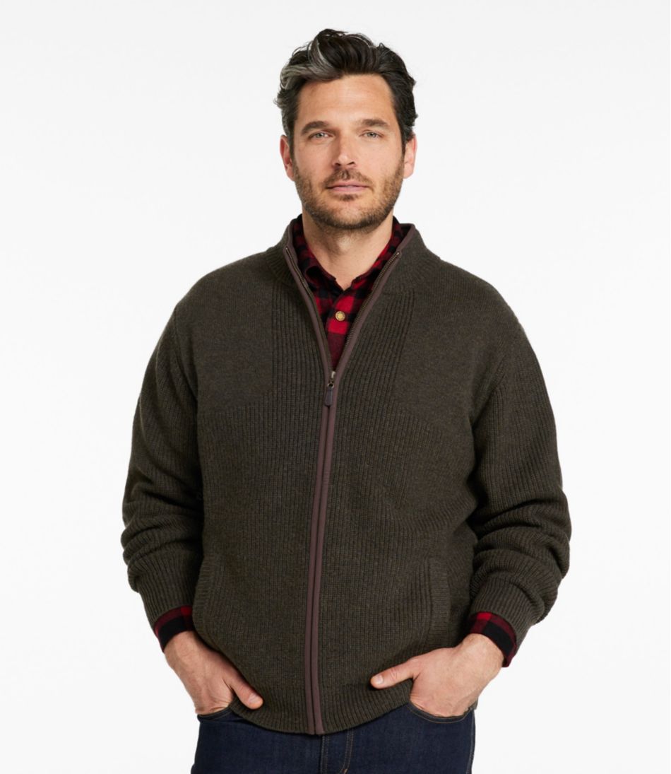Men's Waterfowl Sweater, Full Zip