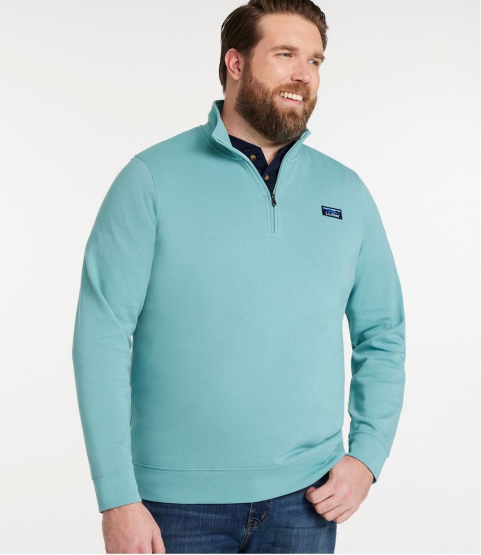 Men's Comfort Stretch Performance® Piqué, Quarter-Zip Pullover
