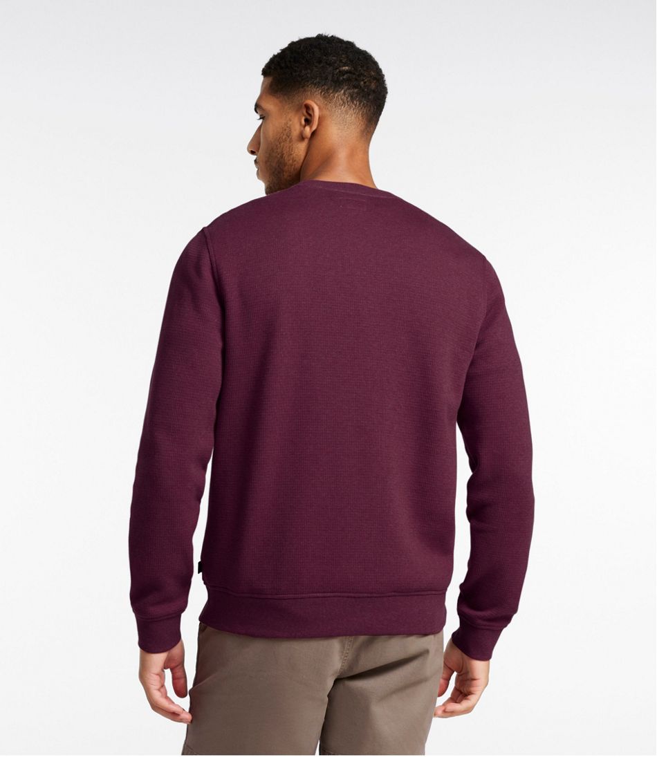 Men's All Seasons Textured Sweats, Crewneck