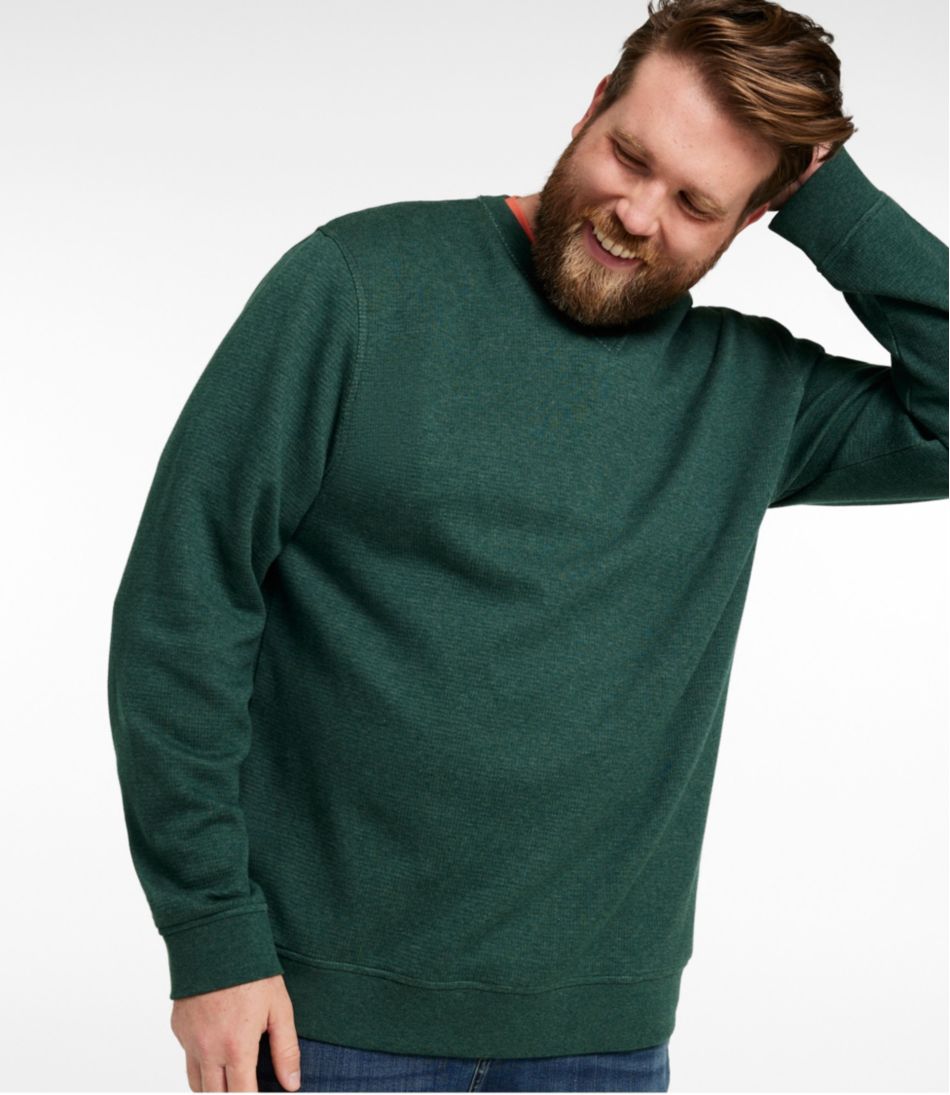 Men's All Seasons Textured Sweats, Crewneck