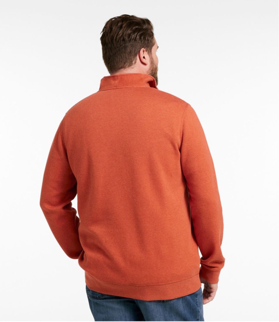 Men's All Seasons Textured Sweats, Quarter-Zip