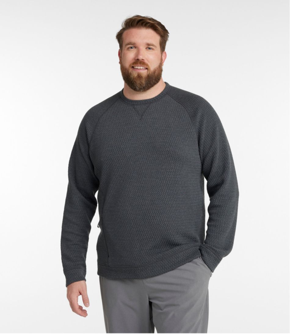 Men's Ridgeknit Pullover, Crewneck
