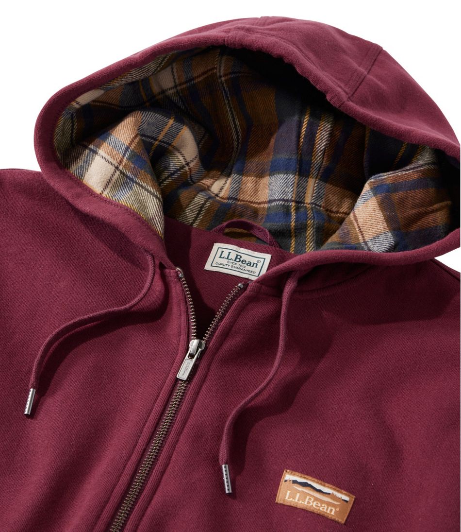 Men's Katahdin Iron Works® Hooded Sweatshirt, Flannel-Lined