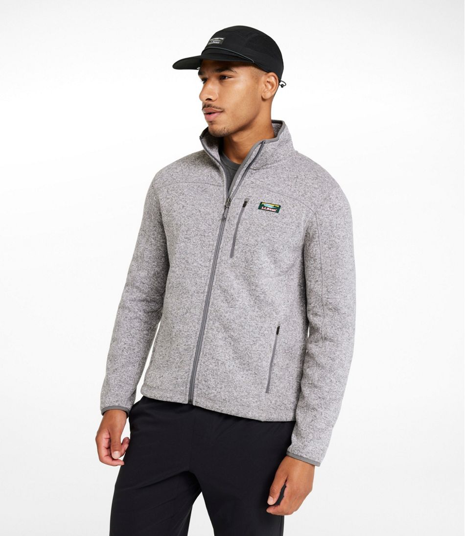 Men's Sweater Fleece Full-Zip Jacket