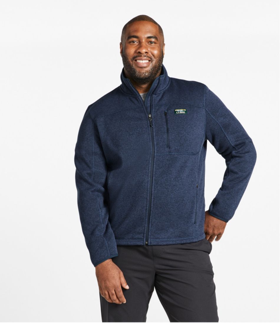 Men's Sweater Fleece Full-Zip Jacket