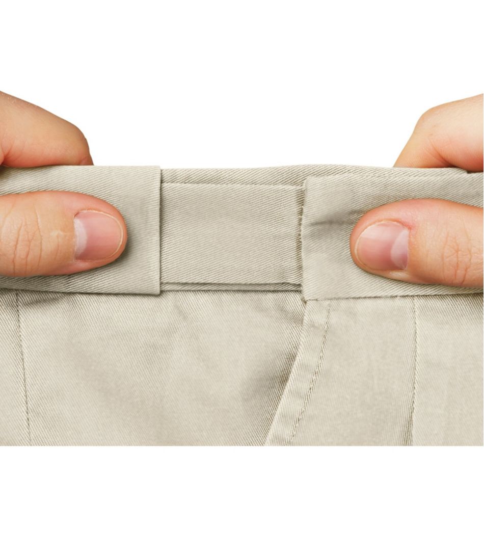 Men's Wrinkle-Free Double L® Chinos, Natural Fit, Hidden Comfort, Plain Front
