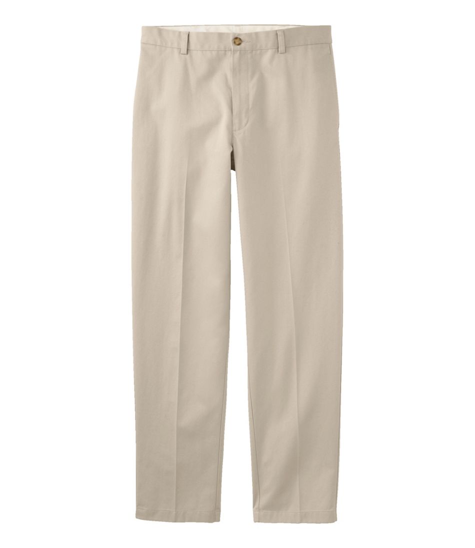 Men's Wrinkle-Free Double L® Chinos, Classic Fit, Plain Front