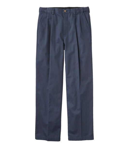 Men's Wrinkle-Free Double L® Chinos, Natural Fit, Hidden Comfort, Pleated