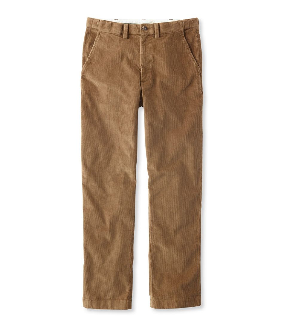 Men's Stretch Country Corduroy Pants, Natural Fit, Plain Front, Hidden Comfort