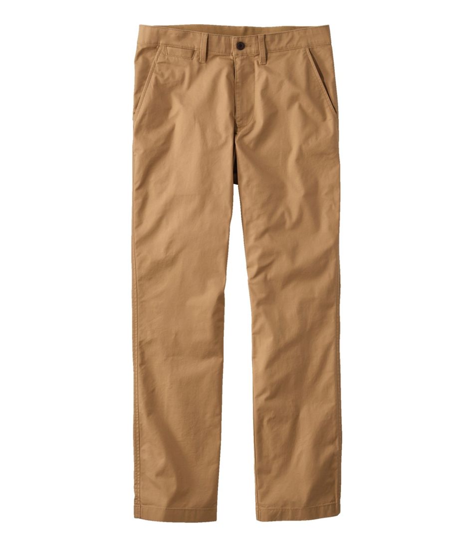 Men's Comfort Stretch Performance® Chinos, Standard Athletic Fit, Straight Leg
