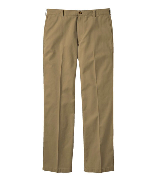Men's Wrinkle-Free Double L® Chinos, Standard Fit, Plain Front