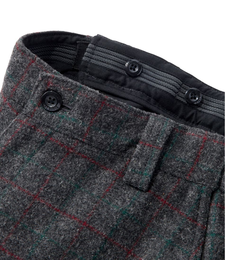 Men's Maine Guide Wool Pant, Malone Plaid