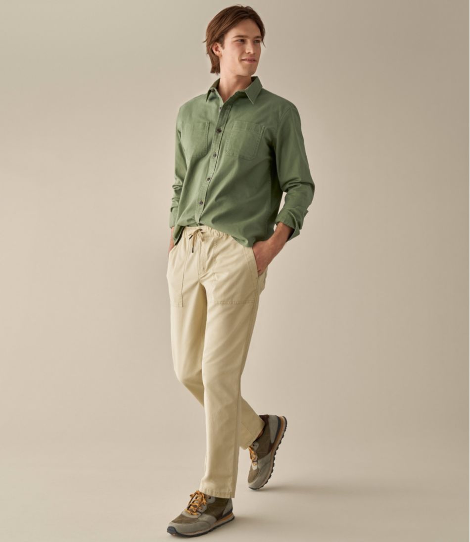 Men's Sunwashed Pants, Standard Fit, Straight Leg