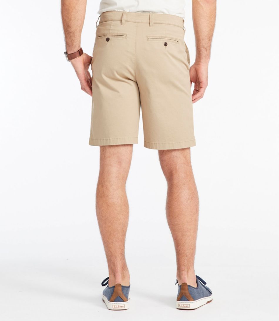 Men's Lakewashed® Stretch Khaki Shorts, 9"