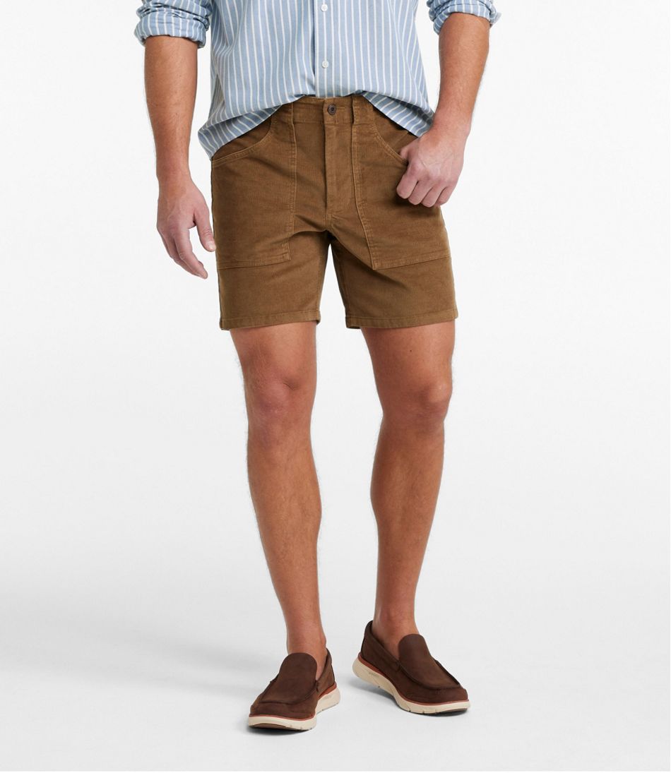 Men's BeanFlex® Corduroy Shorts, 7"