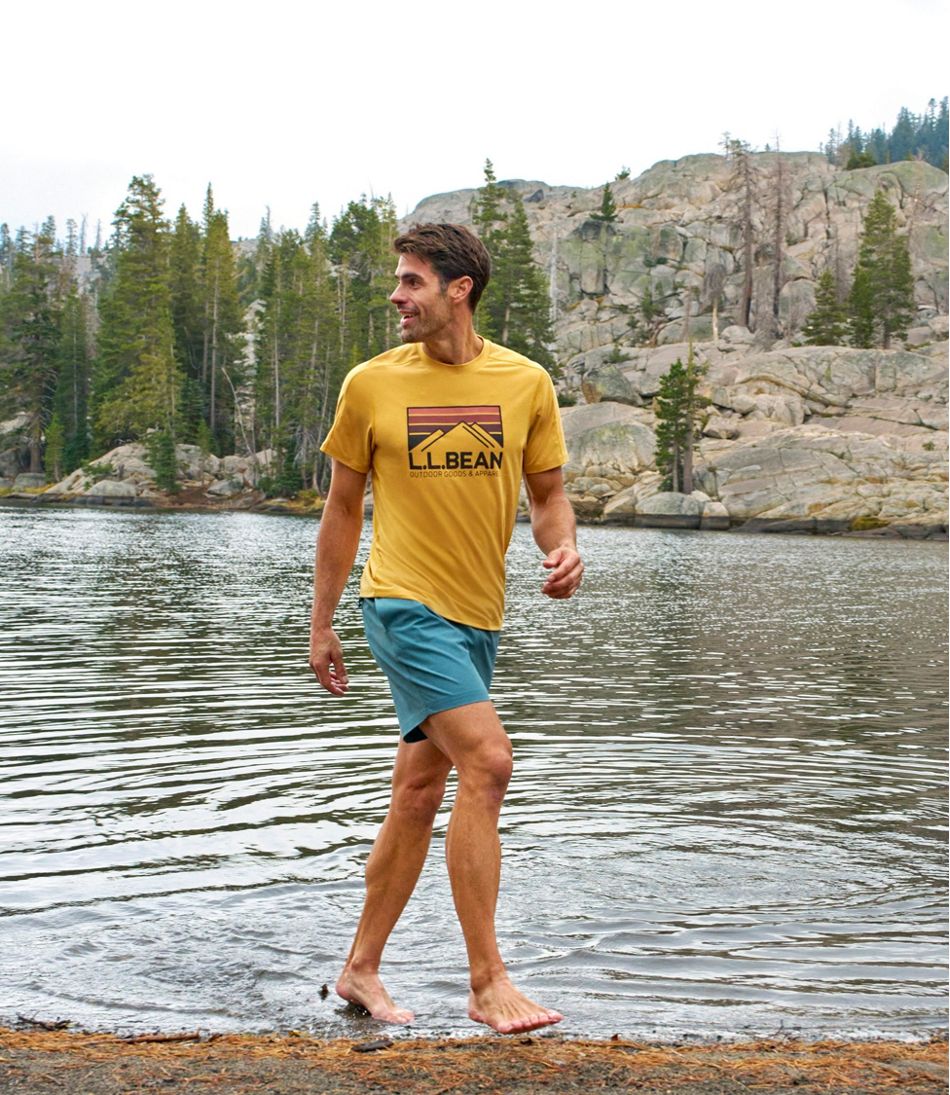 Men's Vacationland Stretch Swim Trunks, 6"