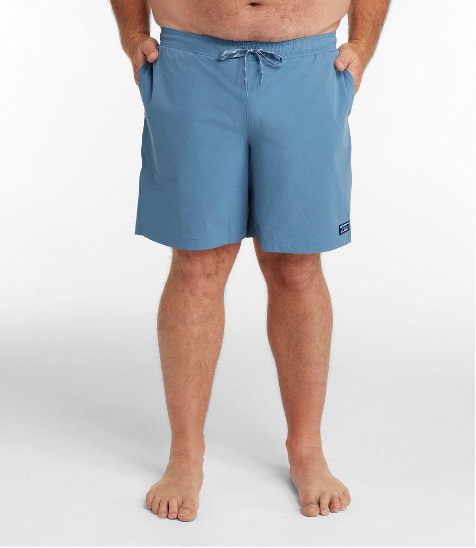 Men's Vacationland Stretch Swim Trunks, 8"