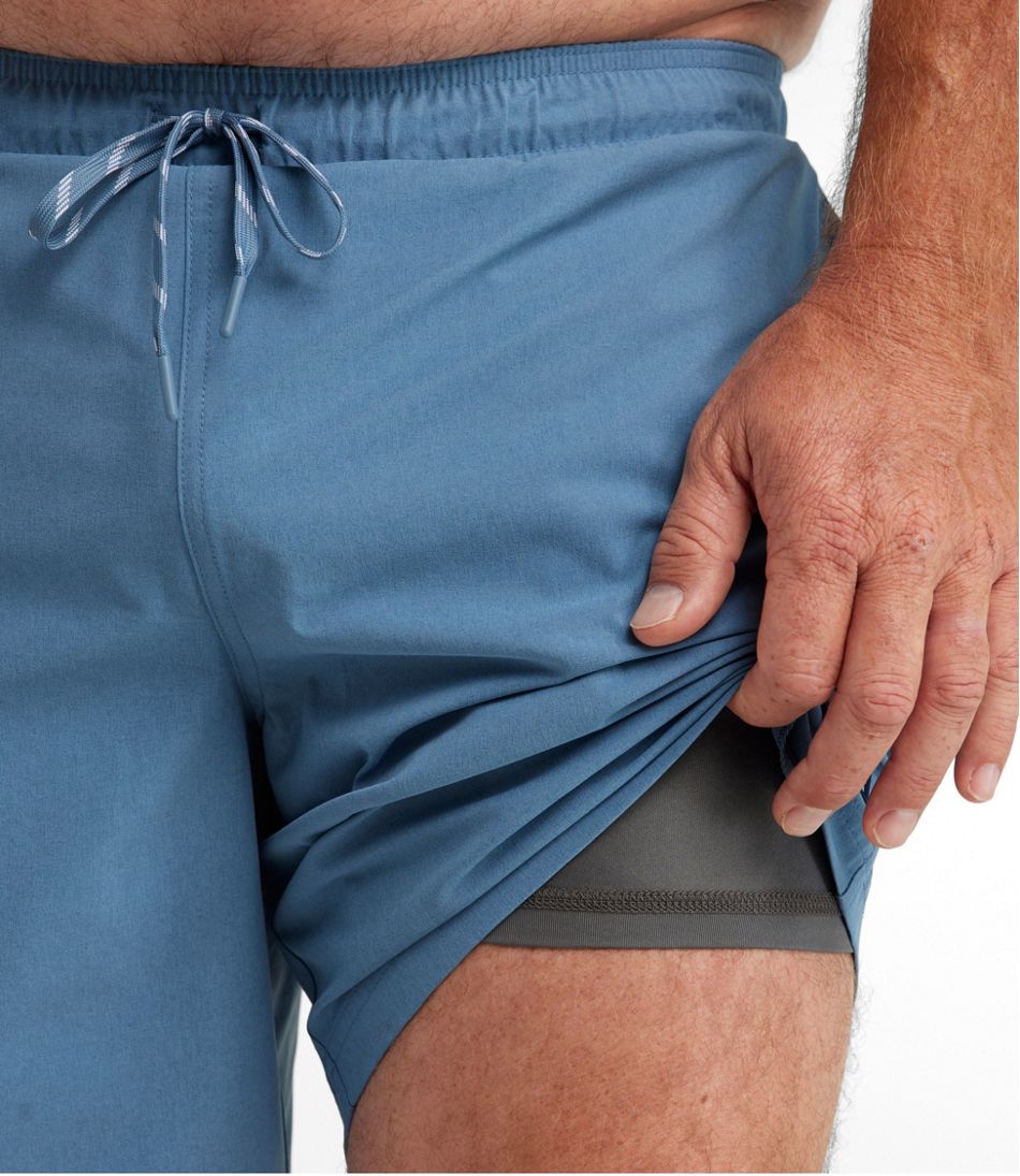 Men's Vacationland Stretch Swim Trunks, 8"