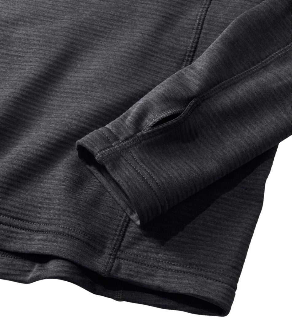 Men's Midweight Base Layer Crew Top, 1/4 Zip