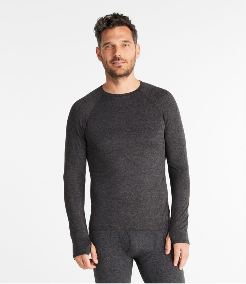 Men's Simple Soft Base Layer, Crew