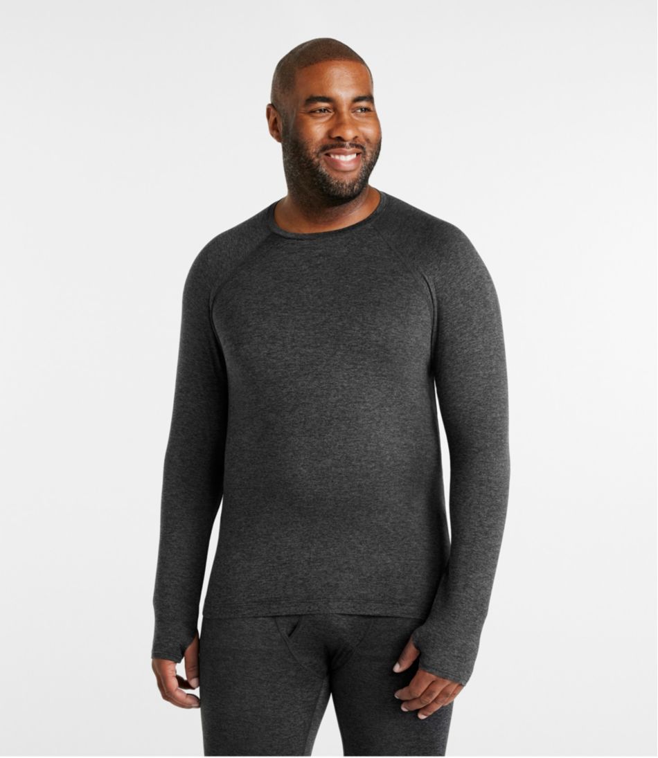 Men's Simple Soft Base Layer, Crew