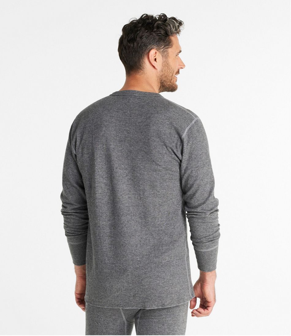 Men's Double-Layer Underwear, Crewneck