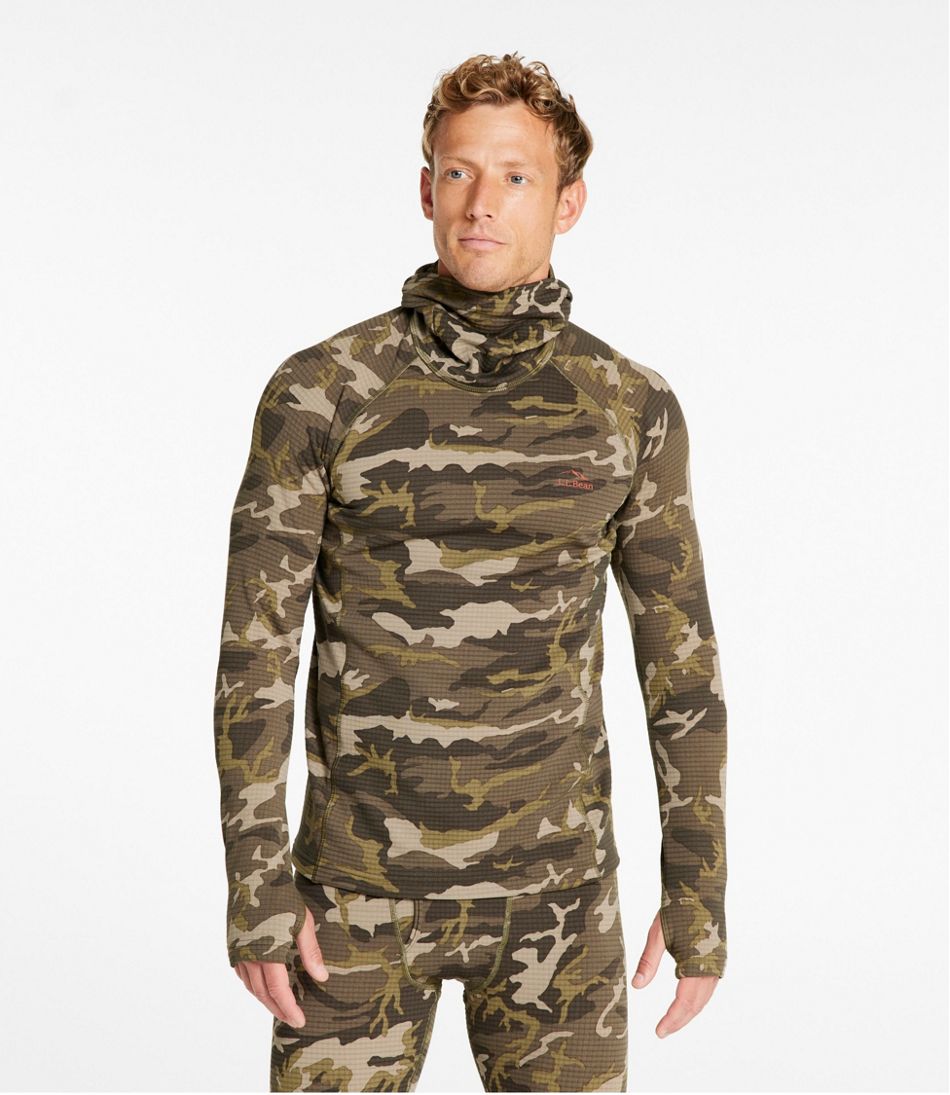 Men's Heavyweight Base Layer Hoodie, Print