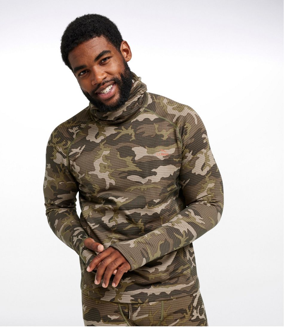 Men's Heavyweight Base Layer Hoodie, Print
