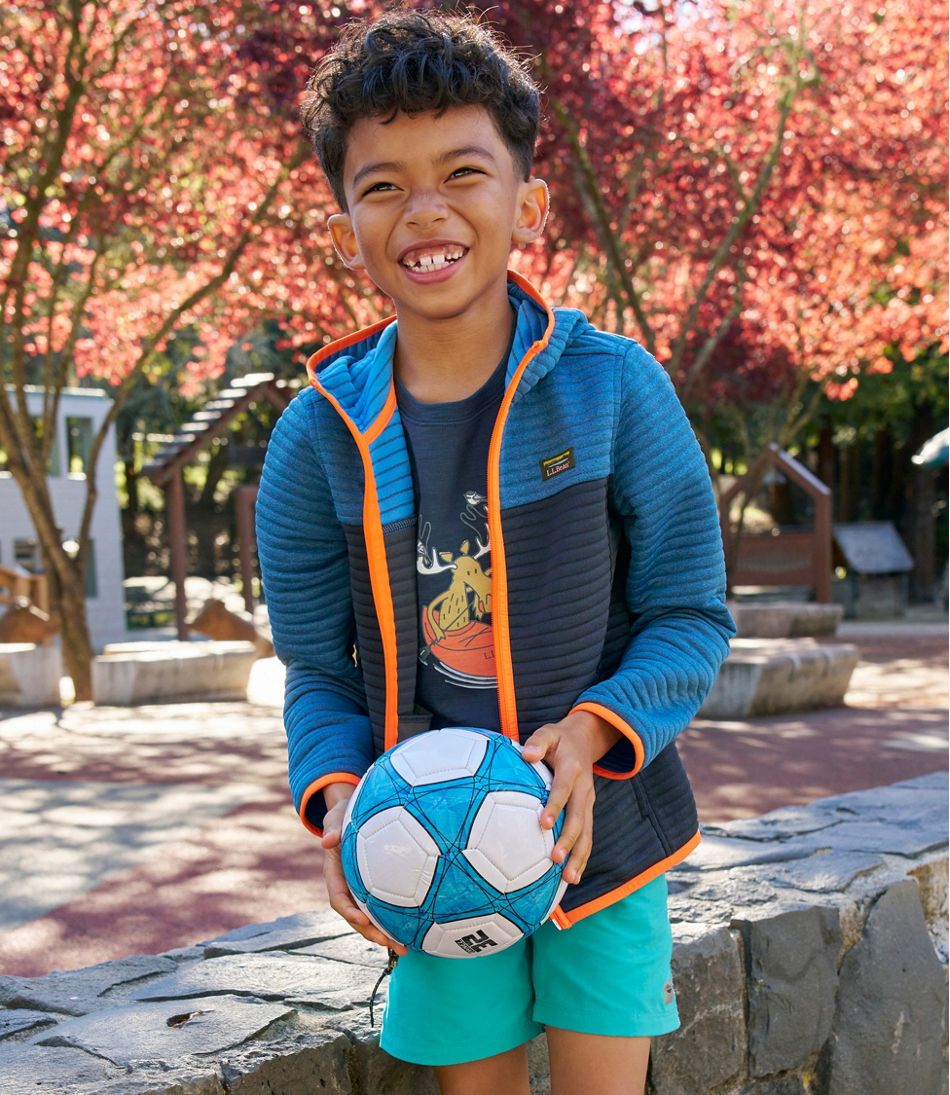 Kids' Airlight Full-Zip Hoodie, Colorblock