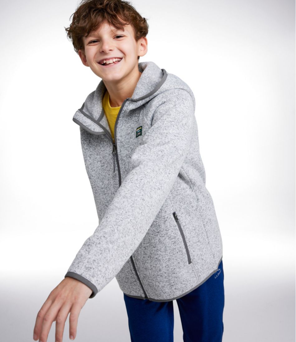 Kids' Sweater Fleece, Hooded