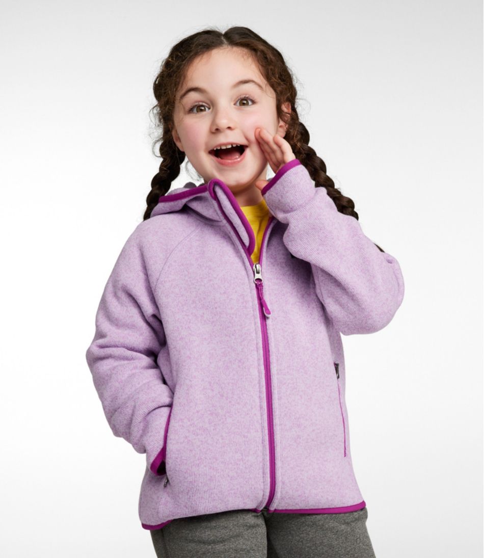 Kids' Sweater Fleece, Hooded