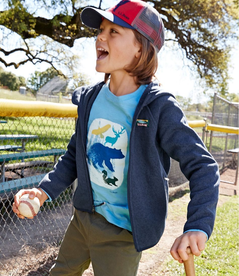 Kids' Sweater Fleece, Hooded