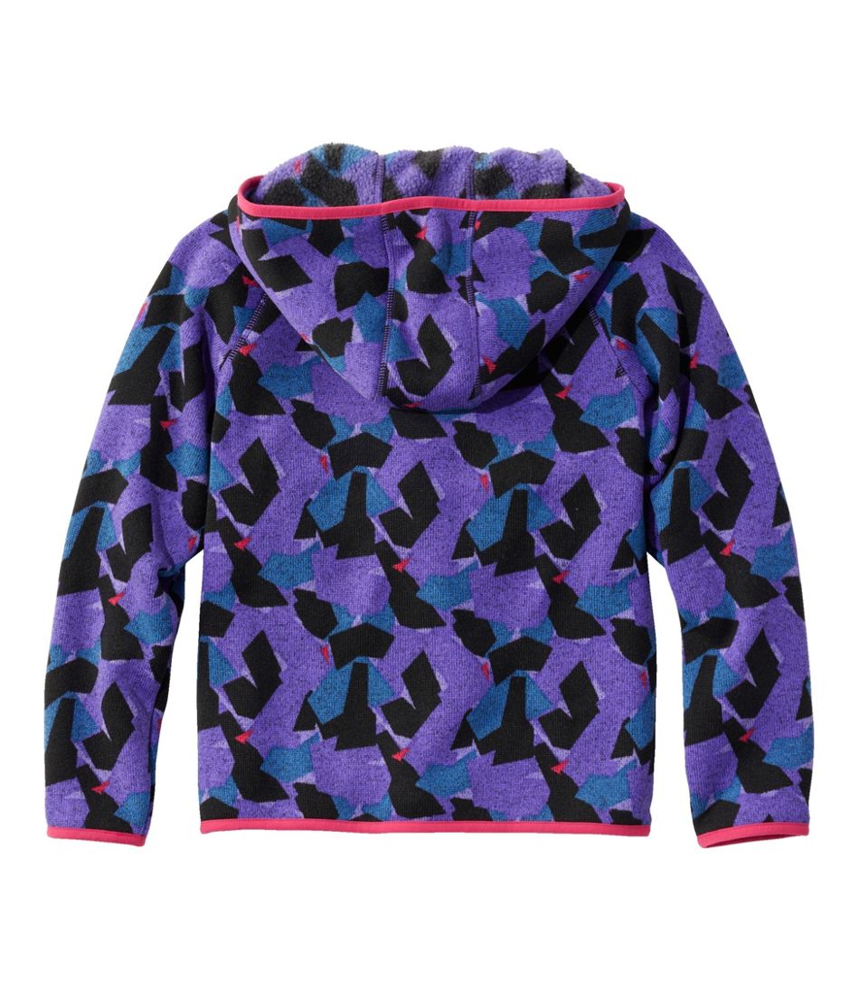 Kids' Sweater Fleece, Hooded Print